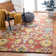 Floral Wool Hand Woven Area Rug