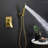 Shower System Combo With Hand Shower, 16 Inch Shower Head And Tub Spout-118580234