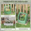 Burkni 2 Ft W x 2 Ft D Lean-To Greenhouse