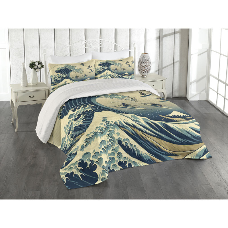 Polyester Coverlet, Queen Coverlet + 2 Standard Shams