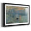 Lever de soleil encadré sur papier par Claude Monet-730330962-730330956