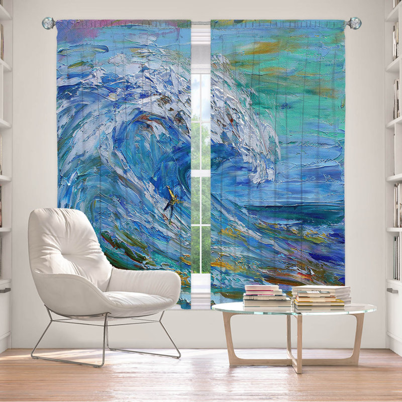 Ensemble de rideaux en polyester 2 pièces, L 40 po x L 82 po