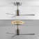 Raeed 52" 1-Light Contemporary 6-Speed Height Adjustable Integrated LED Ceiling Fan with Remote