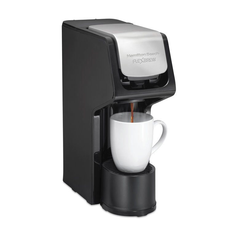 Hamilton Beach Single Serve 1-Cup Pod Coffeemaker, Black/Stainless, 1-Cup  Pod Coffeemakers, Coffeemakers, Electronics and Appliances, Open Catalog