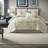 Luxurious Oversized Cotton Bedding Set, Tropical Coastal Design For Home