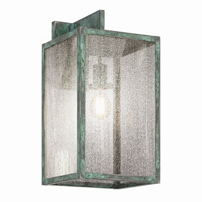 Brass Traditions - Westbrook - 1 Light - 18 inch - Verde Green - Solid Brass - Wall Light