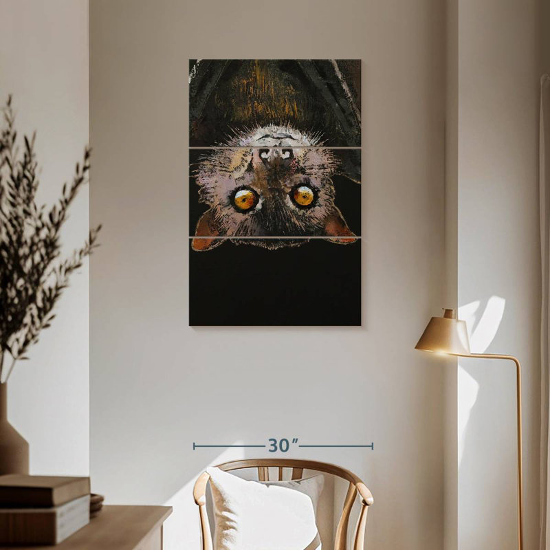 Chauve-souris Brampt, H 57 po x l 36 po