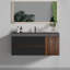 Meuble-lavabo mural flottant pour salle de bain moderne