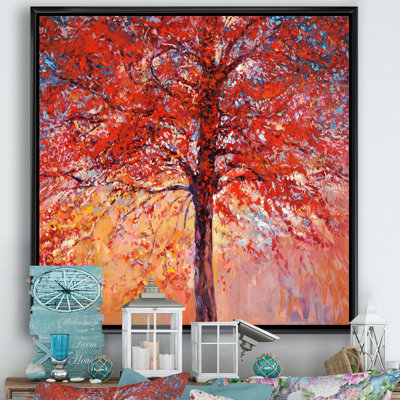 " Autumn Colored Forest Treescape XXXVII "