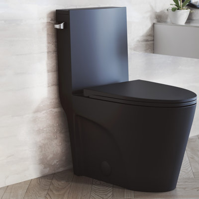 Toilette allongée une pièce à gauche 14 po St. Tropez