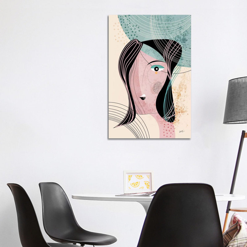 The Muse by Soul Curry Art & Illustrations - No Frame Gallery-Wrapped Canvas Giclée on Canvas, 101.6 cm H x 66.04 cm W