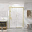 44"-48"W X 74"H Single Sliding Semi-Frameless Shower Door With Clear Glass-108225254