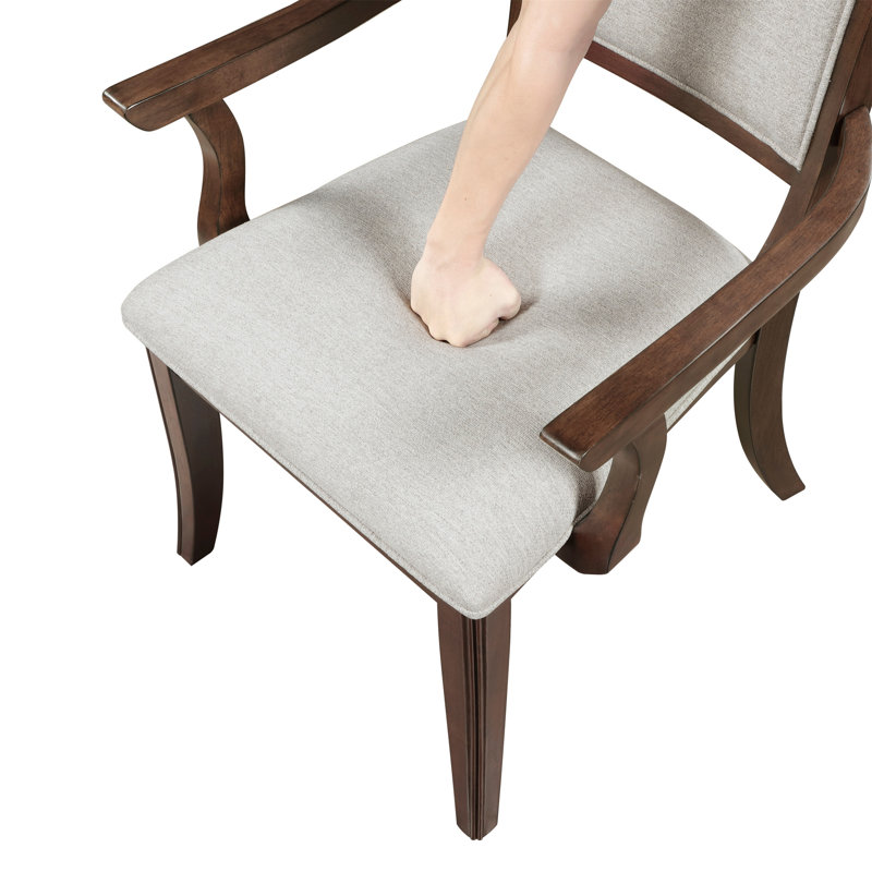 Ensemble de fauteuils de salle à manger traditionnels 2 pièces seulement, sans les tables