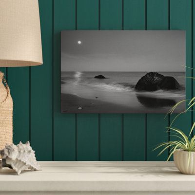 Summer Moon by Aledanda - No Frame Print on Canvas