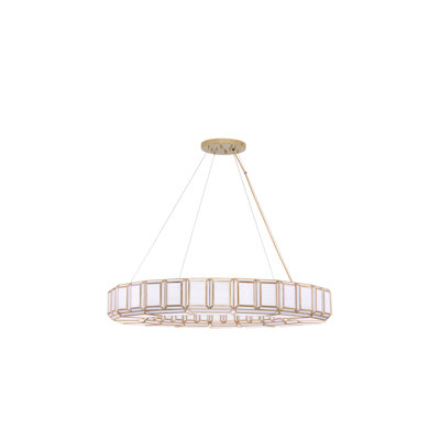 Belmont 16 Light Chandelier in Brass