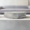Round Fiberglass Coffee Table with Smooth Surface