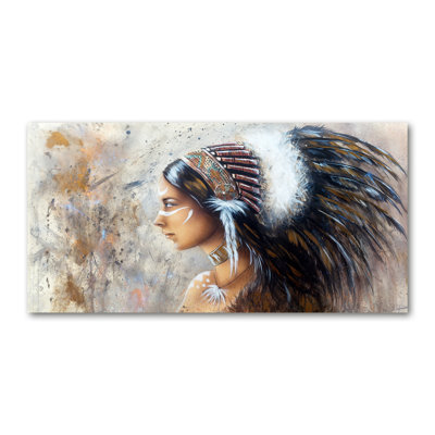Indian - Wrapped Canvas Print