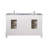 Mannie 60'' Double Bathroom Vanity with Engineered Marble Top-54291939-90721994