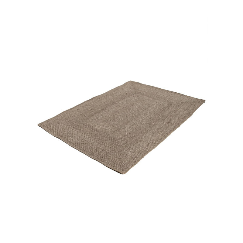 Nele Jute Rug, Taupe, Rectangle 80 x 150 cm