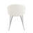 Josie 19.25'' H Faux Leather Upholstered Armchair-287528673-358184675