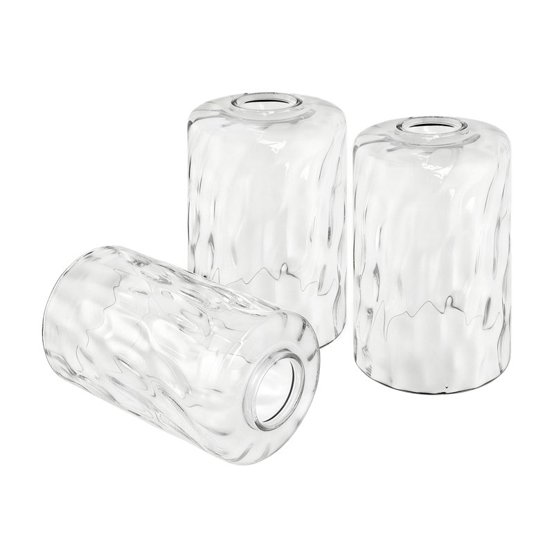 Abat-jour cylindrique en verre 1,6 po