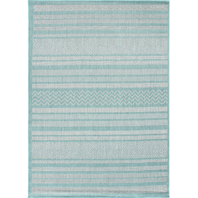 Performance Geometric Indoor / Outdoor Rug