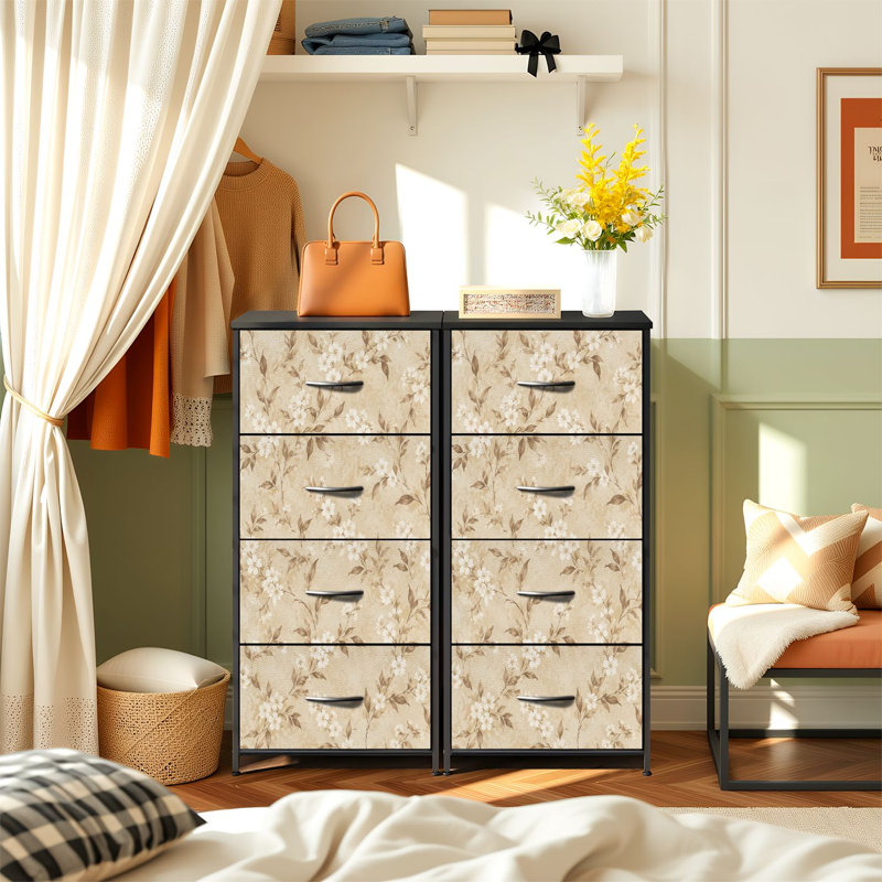 Commode de rangement verticale 4 tiroirs