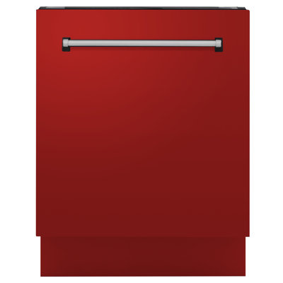 ZLINE 24"" Tallac Series 3rd Rack Tall Tub Dishwasher with Stainless Steel Tub, 51dBa -  DWV-RM-24