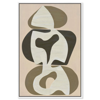 Décoration murale moderne sur toile Shapes of Sage II par Art Remedy