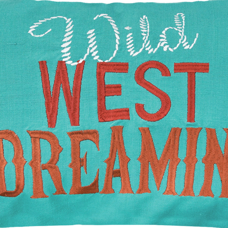 Wild West Dreamin' Woven Throw Pillow