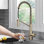 Robinet de cuisine à poignée simple Oletto 2-en-1