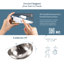 Confucius 19" Vessel Bathroom Sink in Nickel