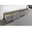 Lit gris avec placage Bookmatched