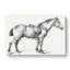 Horse with a Saddle by Jean Bernard - Wrapped Canvas-55359492