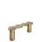 Risabh 71'' Modern Irregular Nuage Console Table with Sculptural Free Form Design – Architectural Statement Table