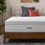 Surmatelas en bambou et mousse viscoélastique gélifiée de 4 po avec housse Lucid-97749678-117393676