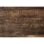 Table de salon avec tiroir, finition en stratifié brun et base moderne en métal noir, métal, pour l'intérieur de la chambre à coucher