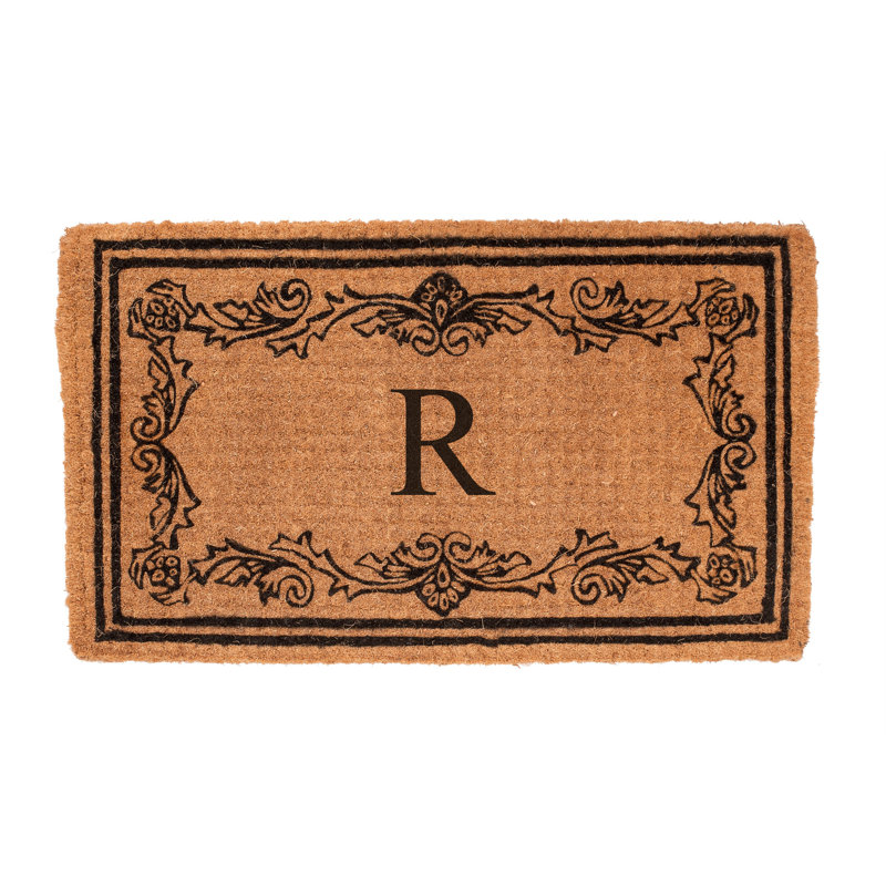 Balmer Outdoor Doormat, Rectangle 1'6" x 2'6", R
