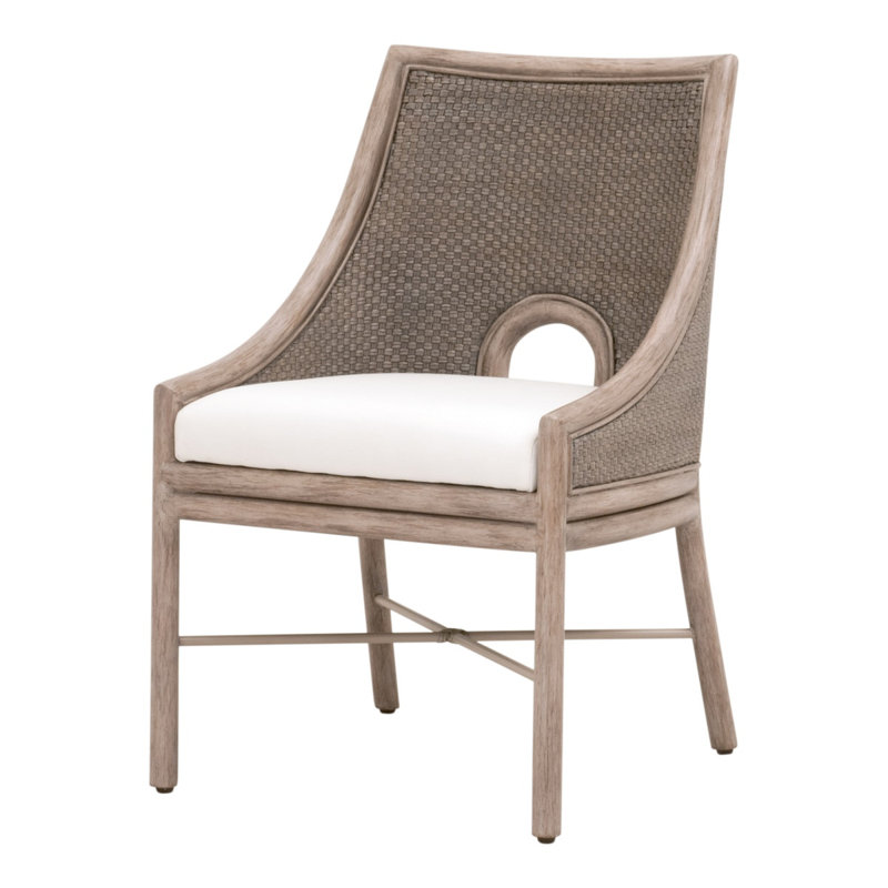 Adamo Polyester Upholstered Armless Dining Chair 