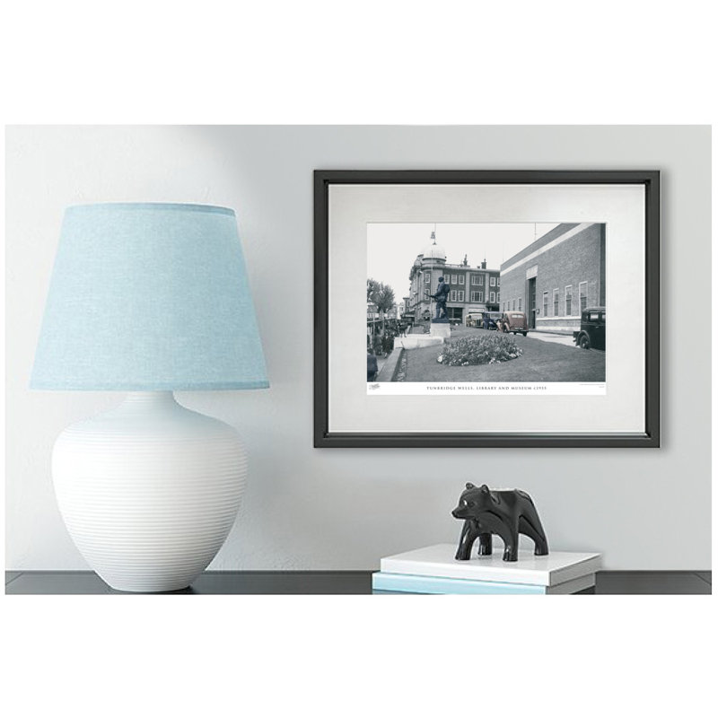 Tunbridge Wells, Library And Museum C1955 by Francis Frith - Single Picture Frame Print, 40cm H x 50cm W x 2.3cm D
