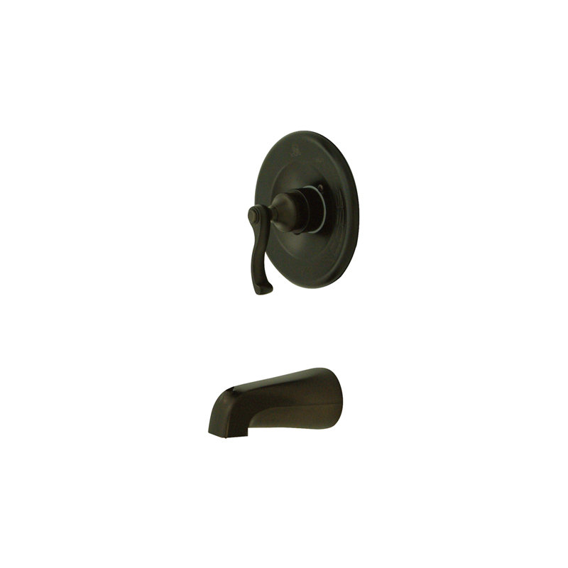 Atlanta Single Handle Wall Mounted Tub Spout, Oil Rubbed Bronze