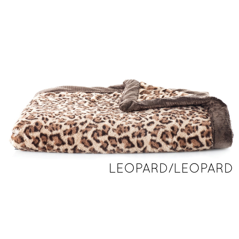 Leopard Lush Luxury Mini Baby Blanket