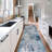 Janna Machine Washable Modern Abstract  Design Performance  Area Rug Blue Gray/Ivory-71277145