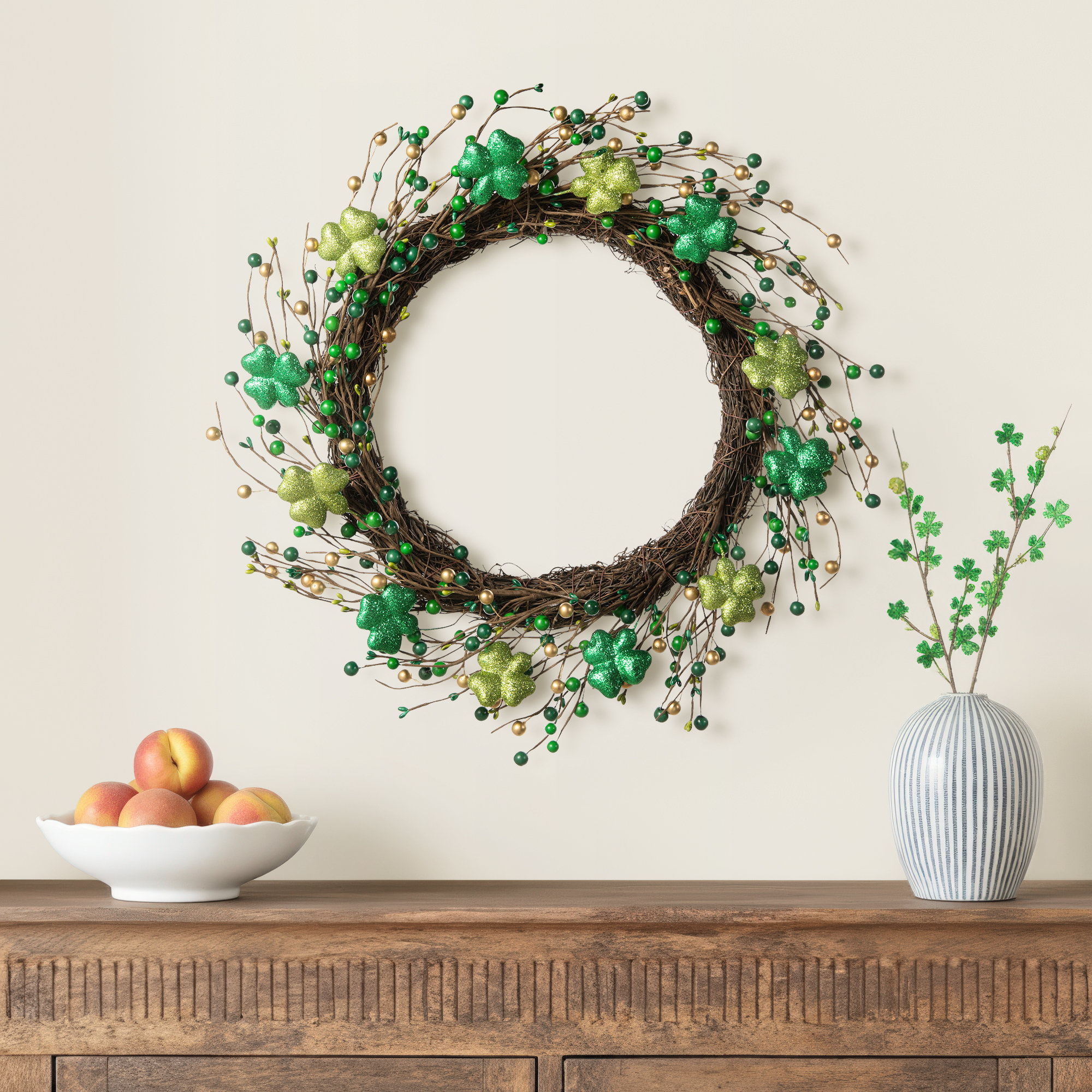 20'' St. Patrick's Day Wreath