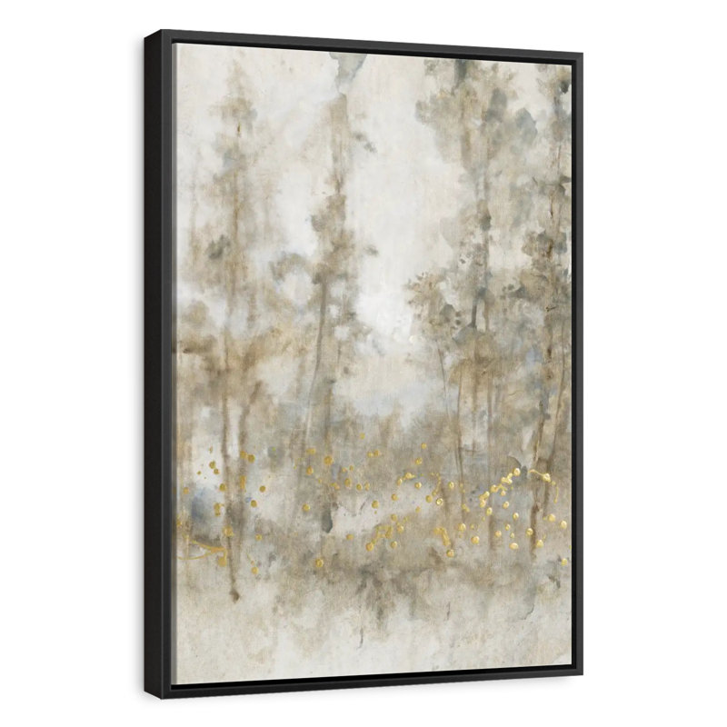 Thicket Of Trees II, Floating Frame Black, 21" X 31"
