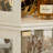 Corner Glass Cabinet Lighted Curio Cabinet Corner Display Case For Living Room, Curio Cabinet, Antique Collection, Wine,Bar Glass Storage Light Included, Antique White-916528690