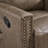 30.5 "W Manual Genuine Leather Swivel Rocker Recliner Vintage Recliner With Heated Massage（set of 2)-781672400