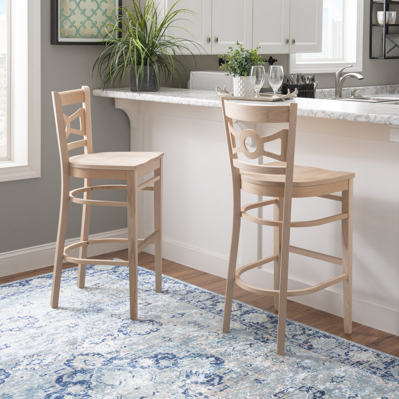 Tabouret de bar 30 po Michalah, Brut