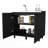 Wenge 2 Utility Sink And Cabinet-124785305