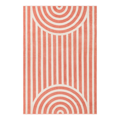 Unique Loom Lines Whimsy Kids Rug